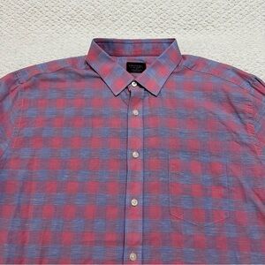 Untuckit Cotton Linen Long Sleeve Button Down Shirt Men’s Size XXL Tall